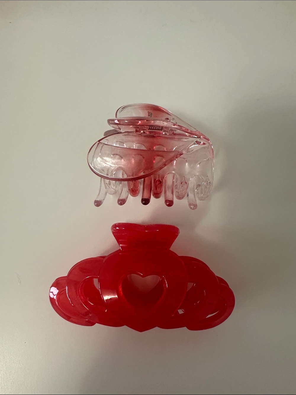 Valentine’s day claw clips